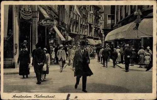 Ak Amsterdam Nordholland Niederlande, Kalverstraat