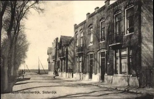 Ak Sloterdijk Amsterdam Nordholland Niederlande, Spaarndammerdijk