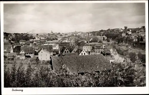 Ak Backnang in Württemberg, Blick über den Ort