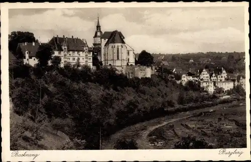 Ak Backnang in Württemberg, Burgberg