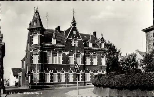 Ak Eysden Eijsden Margraten Limburg Niederlande, Gemeentehuis