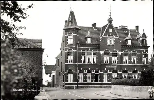 Ak Eysden Eijsden Margraten Limburg Niederlande, Gemeentehuis