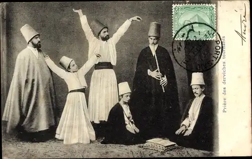 Ak Prière des derviches tournauts, Derwische