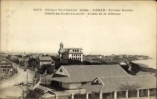 Ak Dakar Senegal, Avenue Roume, Palais du Gouvernement, Pointe de la Defense