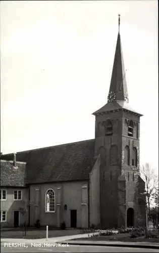 Ak Piershil Südholland, Ned. Herv. Kerk