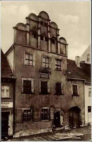 Ak Lutherstadt Wittenberg Bez. Halle, Melanchthonhaus