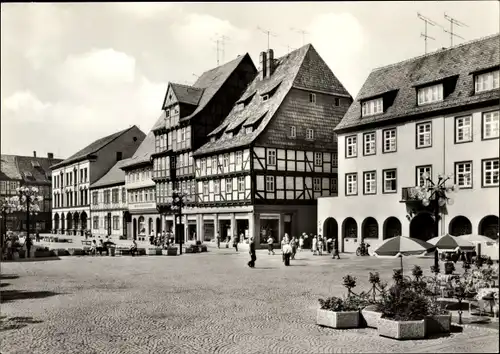 Ak Quedlinburg im Harz, Markt