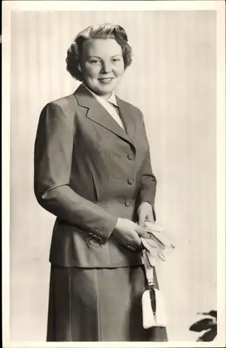 Ak Soestdijk, Prinzessin Beatrix der Niederlande, Portrait 1957