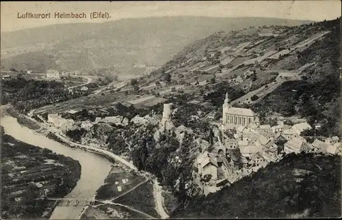 Ak Heimbach in der Eifel, Panorama
