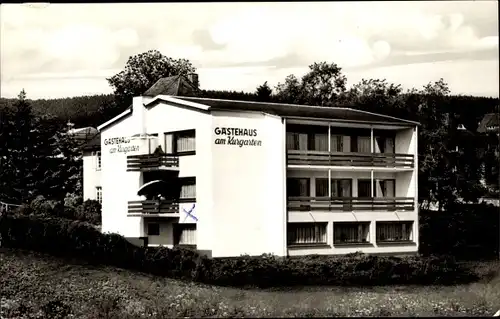 Ak Willingen im Upland Waldeck Hessen, Gästehaus am Kurgarten