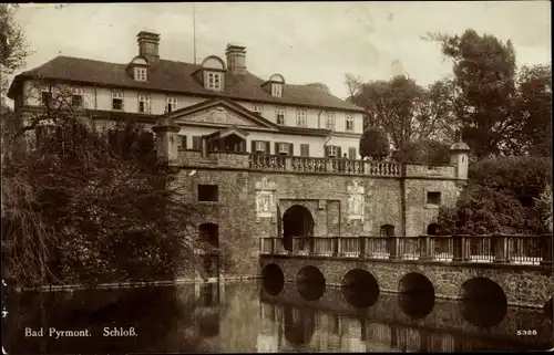 Ak Bad Pyrmont in Niedersachsen, Schloss