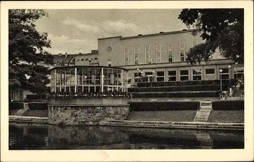 Ak Weimar in Thüringen, Weimarhalle