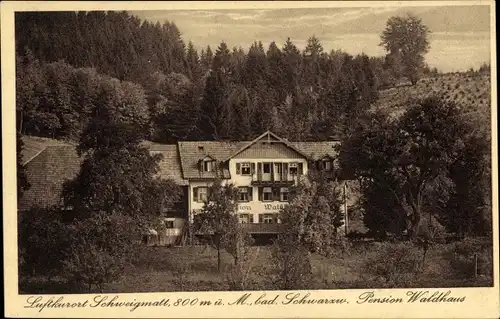 Ak Schweigmatt Raitbach Schopfheim in Baden, Pension Waldhaus