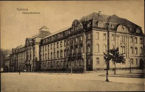 Ak Koblenz am Rhein, Oberpräsidium