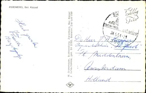 Ak Zierenberg in Hessen, Panorama