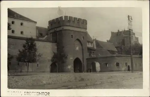 Ak Toruń Thorn Westpreußen, Brückentor