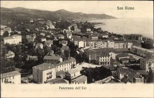 Ak San Remo Ligurien, Panorama dell'Est