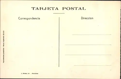 Ak Valencia Stadt Spanien, Vista parcial