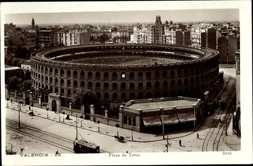 Ak Valencia Stadt Spanien, Plaza de Toros