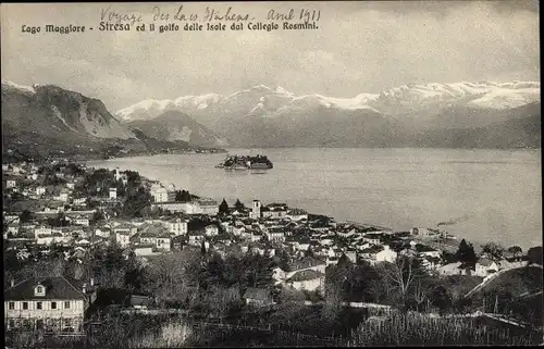 Ak Stresa Lago Maggiore Piemonte, Ed il golfo delle Isole dal Collegio Rosmini