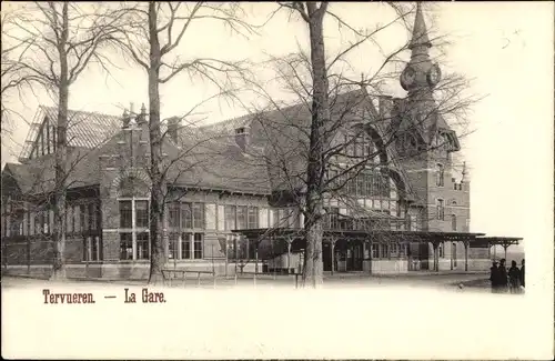 Ak Tervuren Tervueren Flämisch Brabant Flandern, La Gare