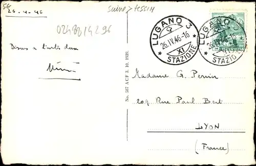 Ak Lugano Kanton Tessin Schweiz, Chiesa di Loreto