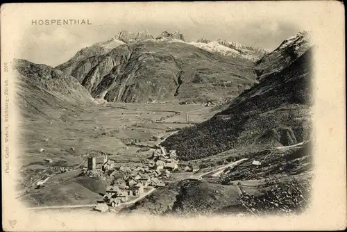 Ak Hospental Kt Uri, Panorama