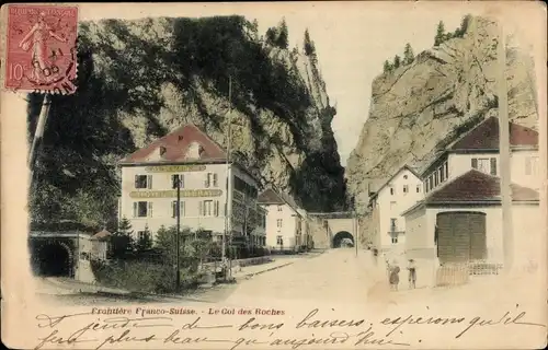 Ak Kanton Neuenburg Neuchatel, Le Col des Roches