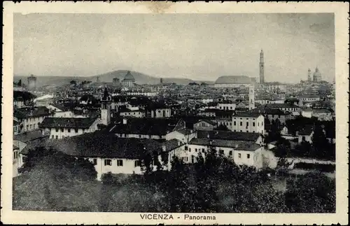 Ak Vicenza Veneto Venetien, Panorama