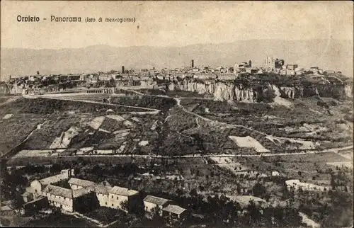 Ak Orvieto Umbria, Panorama