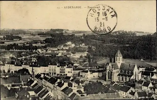 Ak Oudenaarde Audenarde Ostflandern, Panorama
