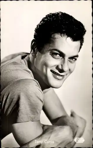 Ak Schauspieler Tony Curtis, Portrait