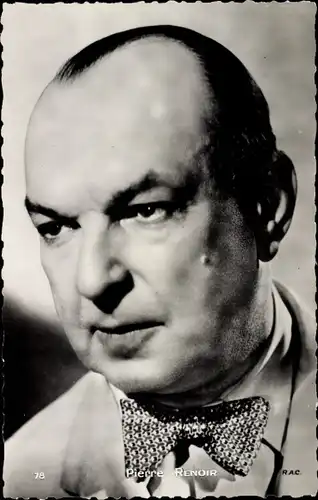 Ak Schauspieler Pierre Renoir, Portrait