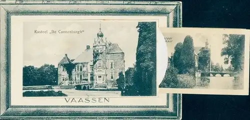 Passepartout Leporello Ak Vaassen Epe Gelderland Niederlande, Kasteel De Cannenburgh