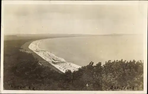 Foto Thiessow auf Rügen, Badestrand, Panorama