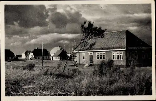 Ak Neuendorf auf der Insel Hiddensee, Strandcafé