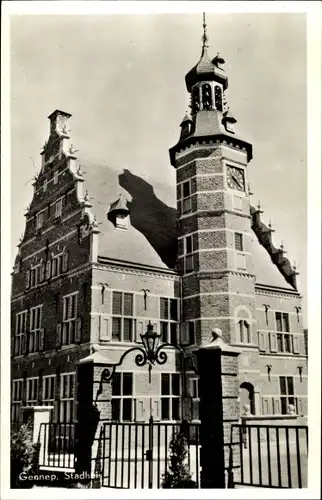 Ak Gennep Nordbrabant Niederlande, Stadhuis