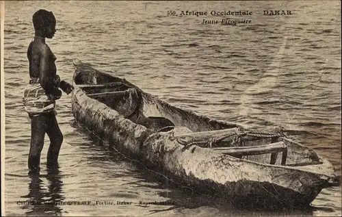 Ak Dakar Senegal, Jeune Piroguiere, Ruderboot