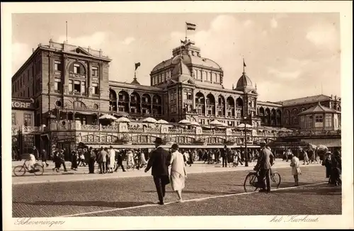 Ak Scheveningen Den Haag Südholland, het Kurhaus