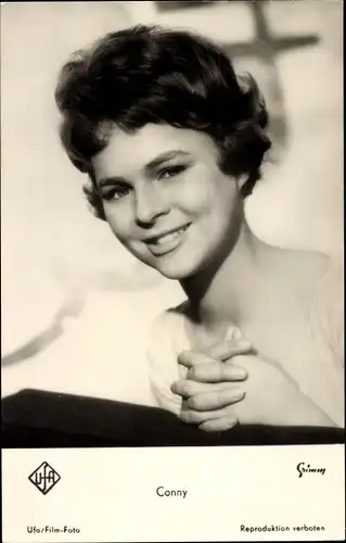 Ak Schauspielerin Conny Froboess, Portrait