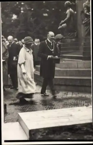 Foto Ak Königin Wilhelmina der Niederlande, Prinz Hendrik, Tilburg