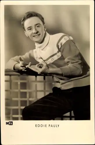 Ak Schauspieler Eddie Pauly, Portrait, Defa