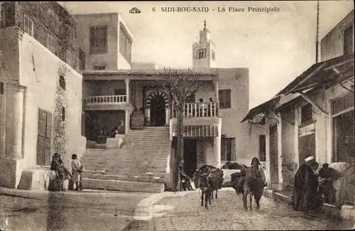 Ak Sidi Bou Saïd Tunesien, La Place Principale