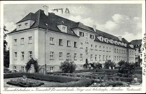 Ak München, Hirnverletztenheim, Kuranstalt