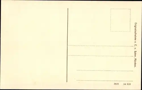 Ak München Bayern, Oberb. Geb. Tr. Erh. Verein D'Wallbergler, Stammverein, Tracht, Hütte, Berge