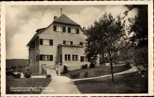 Ak Unterleinleiter Fränk. Schweiz, Gauerholungsheim Franken