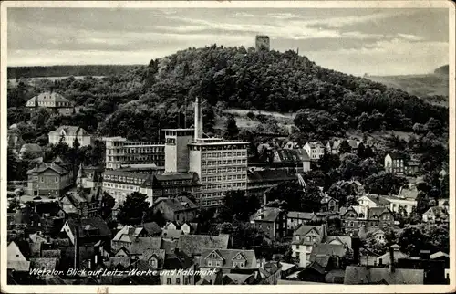 Ak Wetzlar im Lahn Dill Kreis, Blick auf Leitz Werke und Karlsmunt