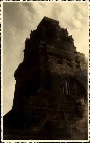 Foto Ak  Leipzig in Sachsen, Völkerschlachtdenkmal