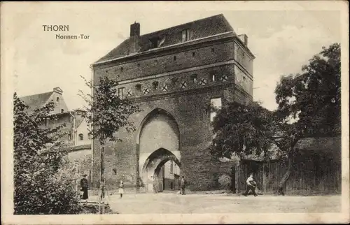 Ak Toruń Thorn Westpreußen, Nonnentor