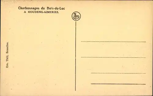 Ak Houdeng Aimeries Wallonien Hennegau, Charbonnages du Bois du Luc, L'Usine de rectification